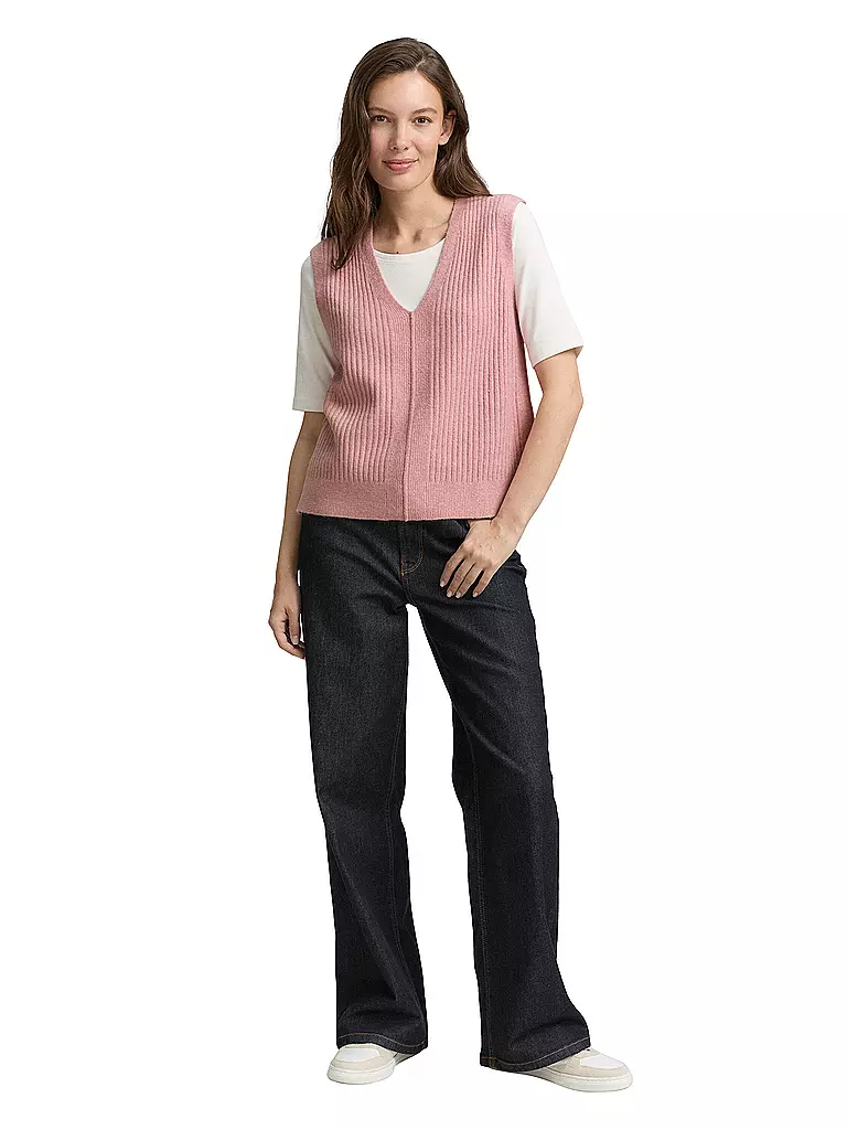 TOM TAILOR | Gilet | Rosa