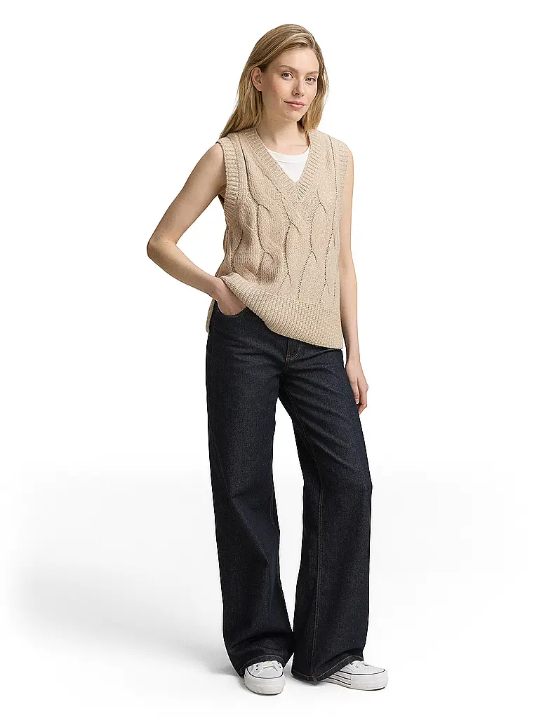 TOM TAILOR | Gilet | Beige
