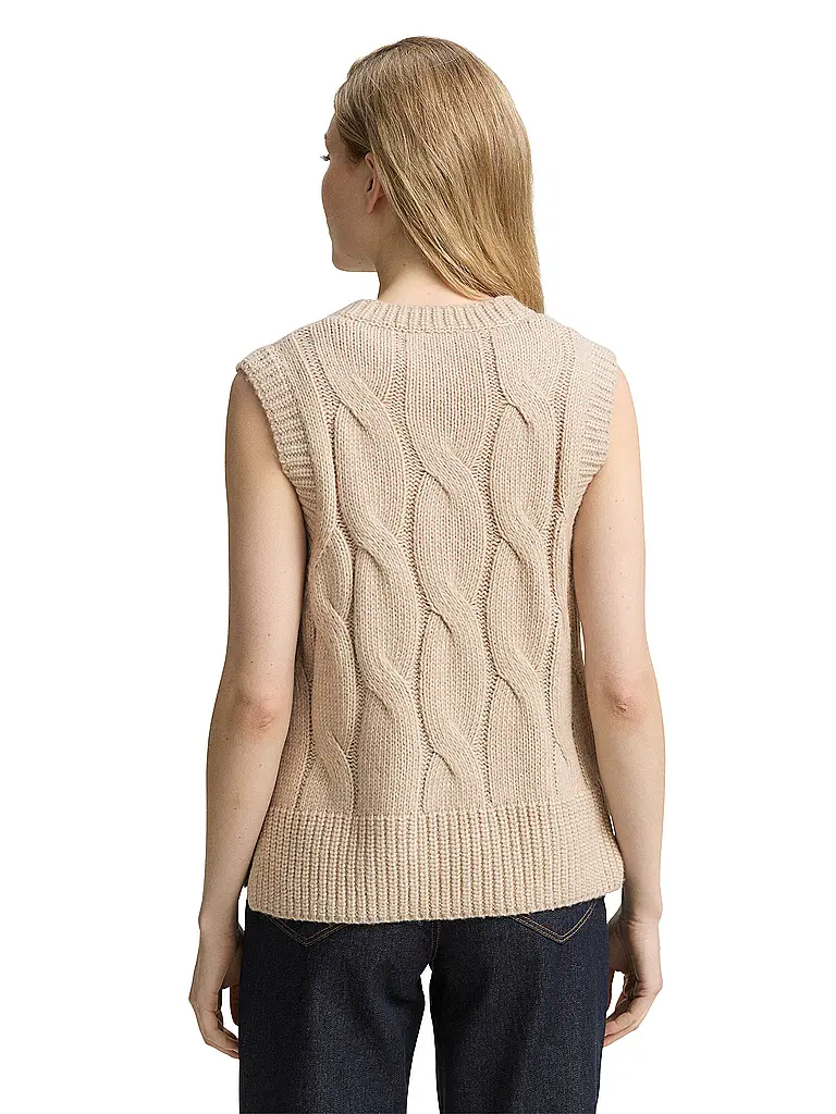TOM TAILOR | Gilet | Beige