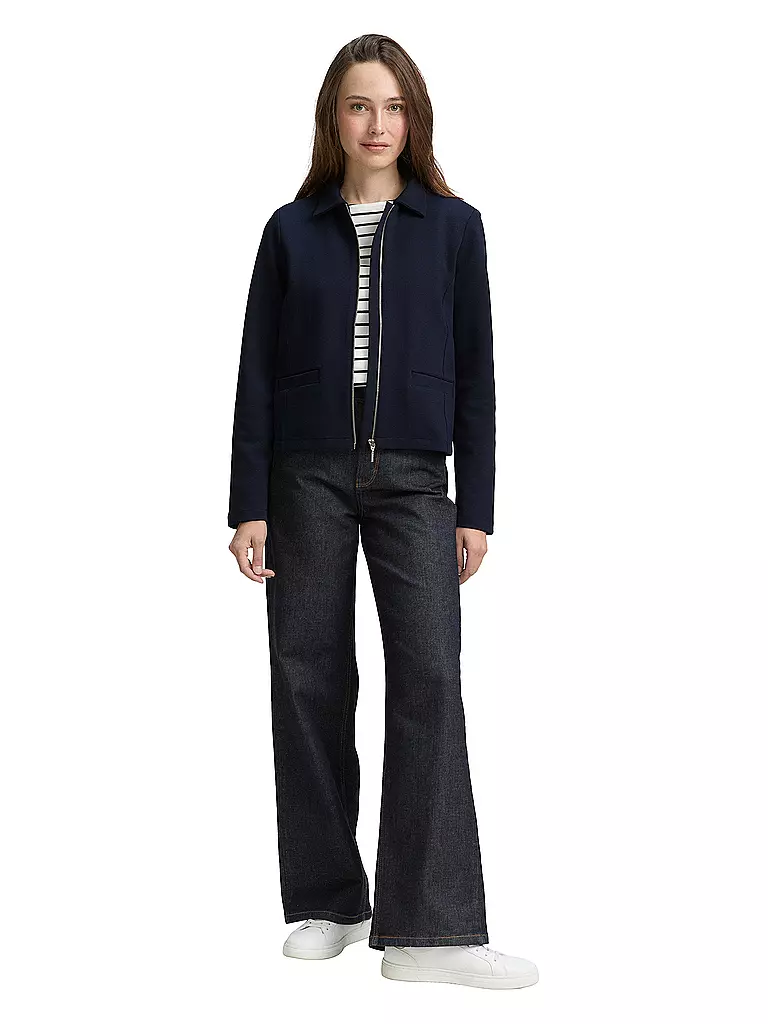 TOM TAILOR | Giubbino | Blu scuro