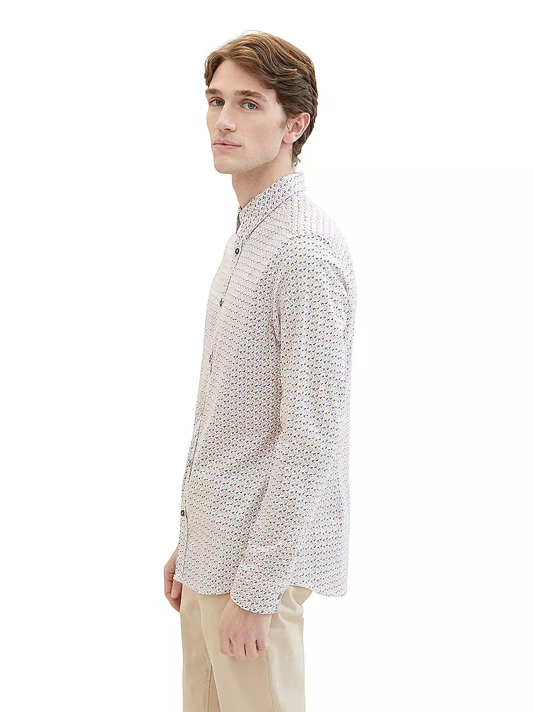 TOM TAILOR | Hemd Fitted | Arancione