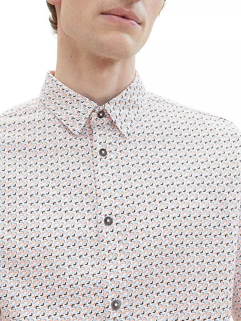 TOM TAILOR | Hemd Fitted | Arancione