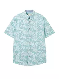 TOM TAILOR | Hemd Regular Fit  | Turchese