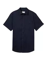 TOM TAILOR | Hemd Regular Fit  | Blu scuro