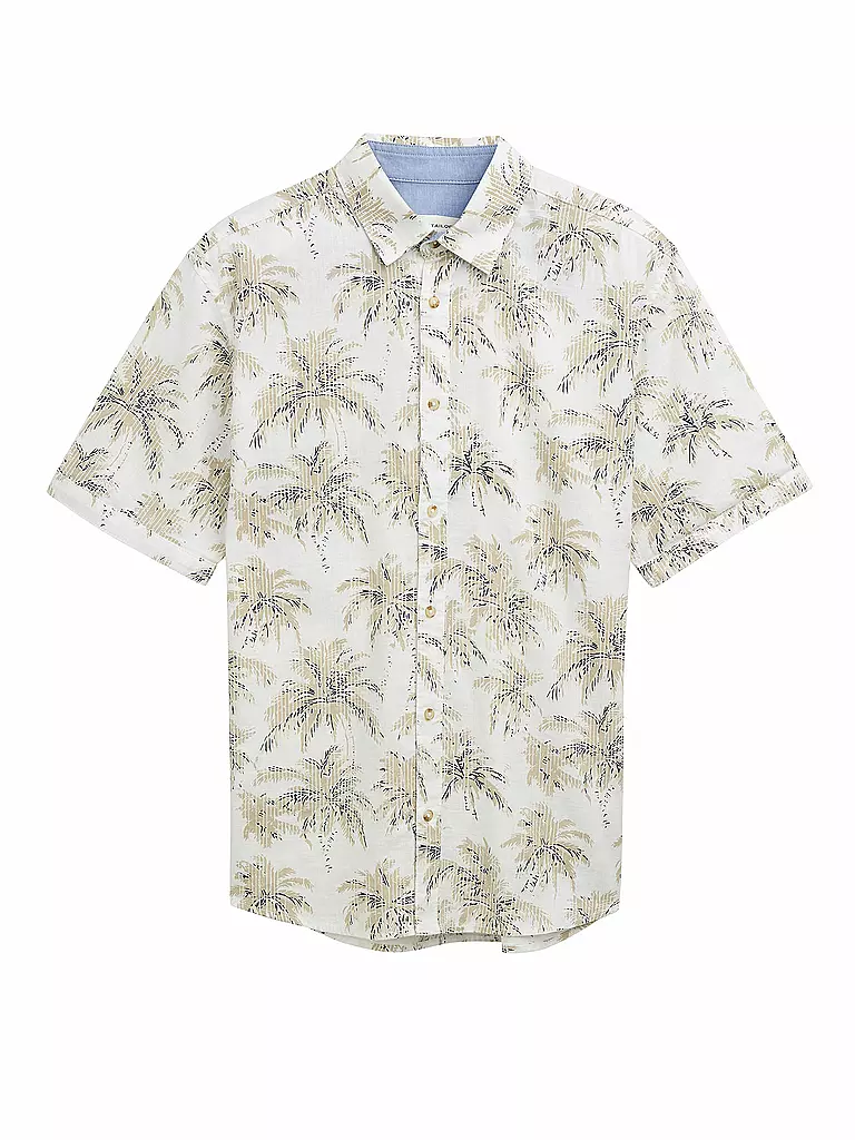 TOM TAILOR | Hemd Regular Fit  | Bianco