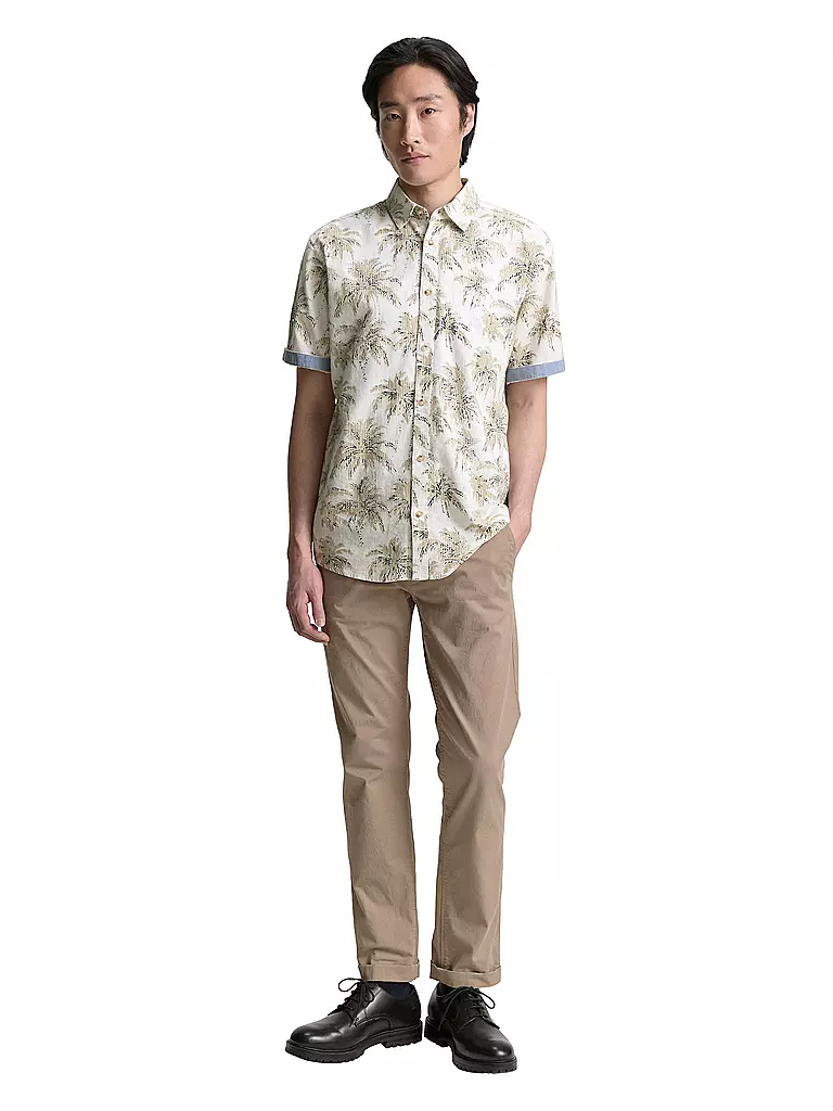 TOM TAILOR | Hemd Regular Fit  | Bianco