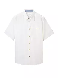 TOM TAILOR | Hemd Regular Fit | Bianco