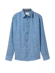 TOM TAILOR | Hemd Regular Fit | Blu