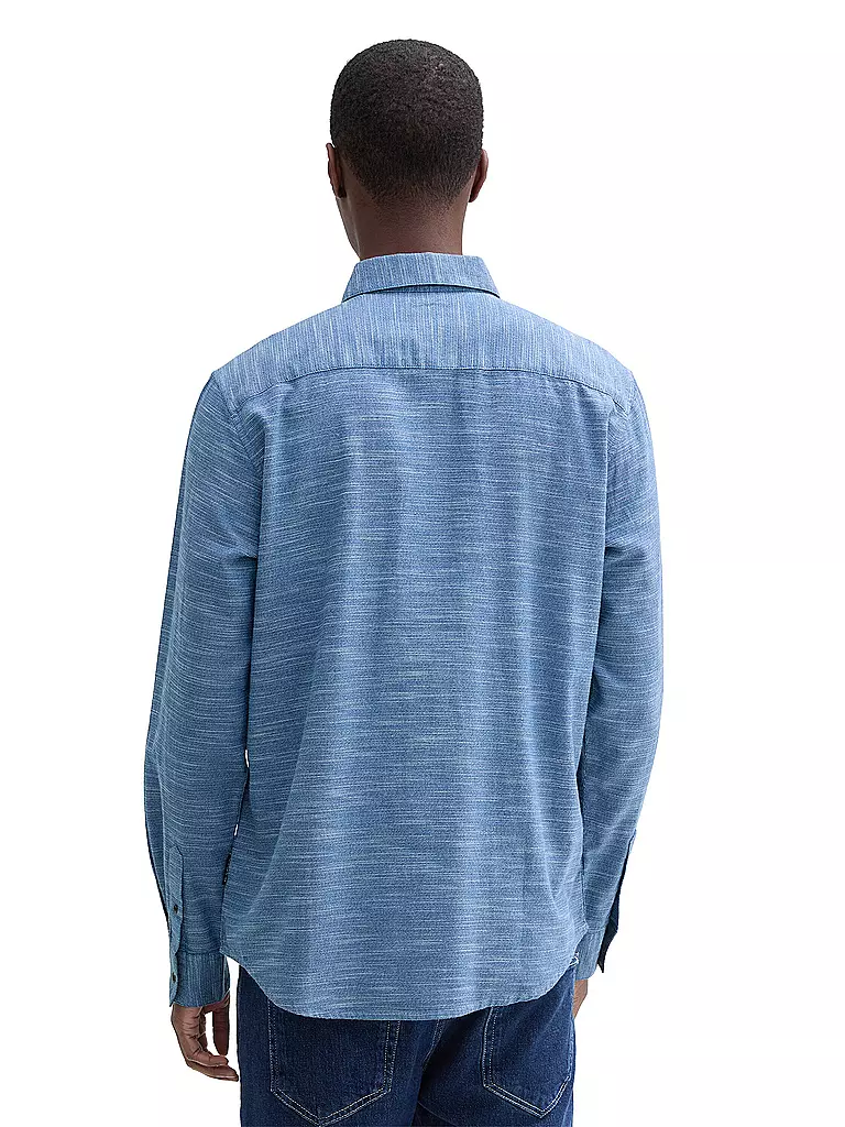 TOM TAILOR | Hemd Regular Fit | Blu