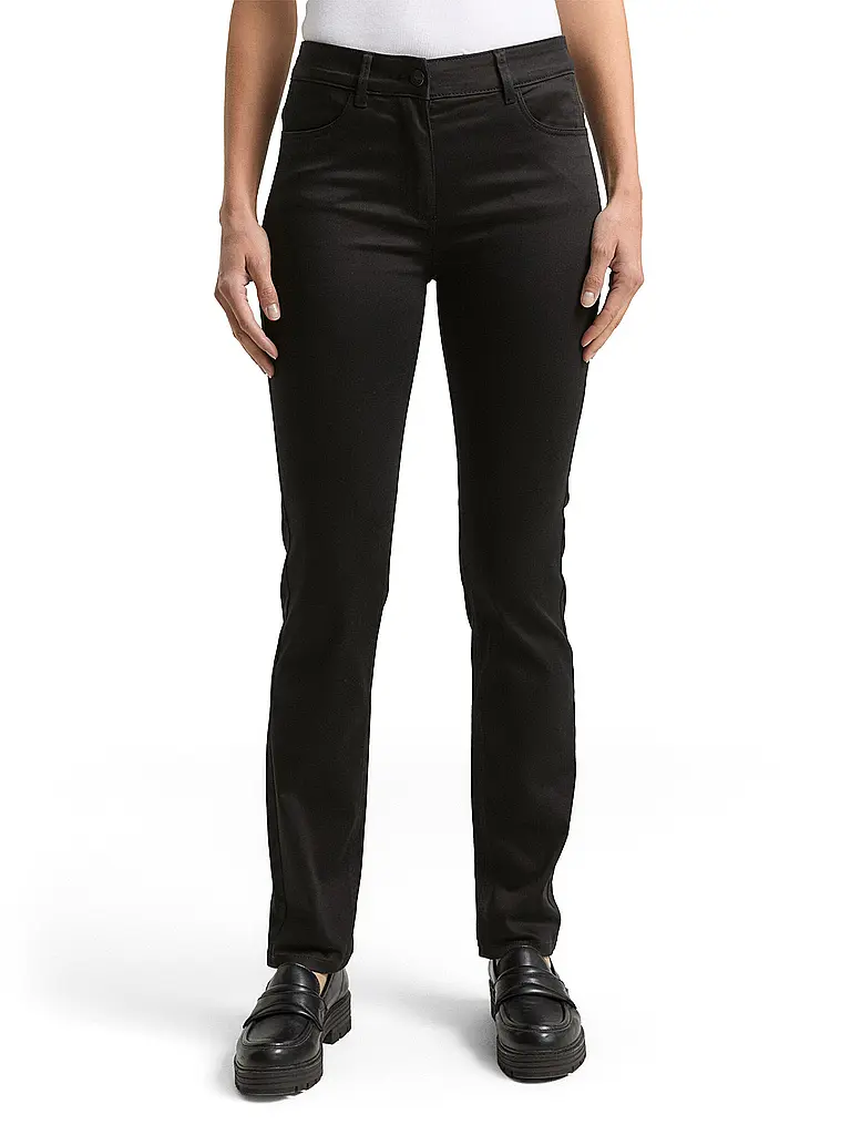 TOM TAILOR | Hose Slim Fit TTEDDA | Nero