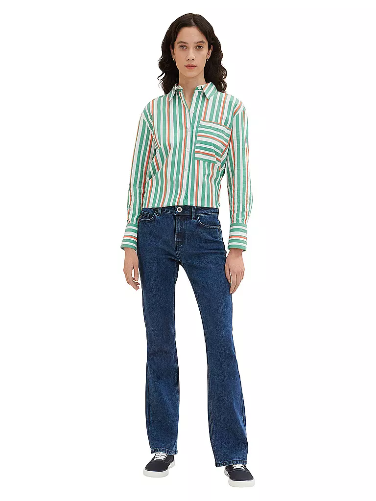 TOM TAILOR | Jeans a zampa KATE | Blu