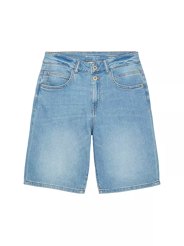 TOM TAILOR | Jeans Shorts | Blu chiaro