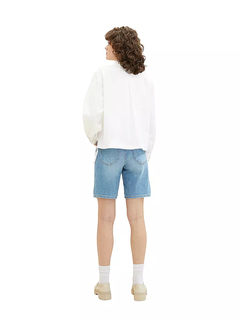 TOM TAILOR | Jeans Shorts | Blu chiaro