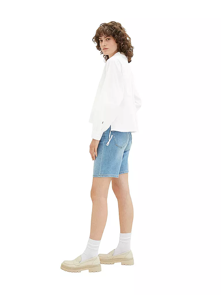 TOM TAILOR | Jeans Shorts | Blu chiaro