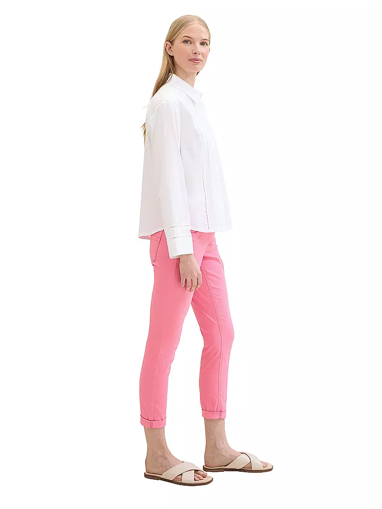 TOM TAILOR | Jeans Tapered Relaxed Fit | Fucsia