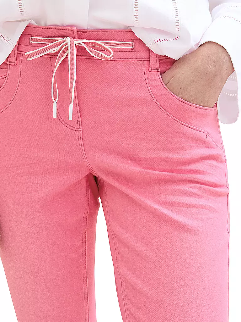 TOM TAILOR | Jeans Tapered Relaxed Fit | Fucsia
