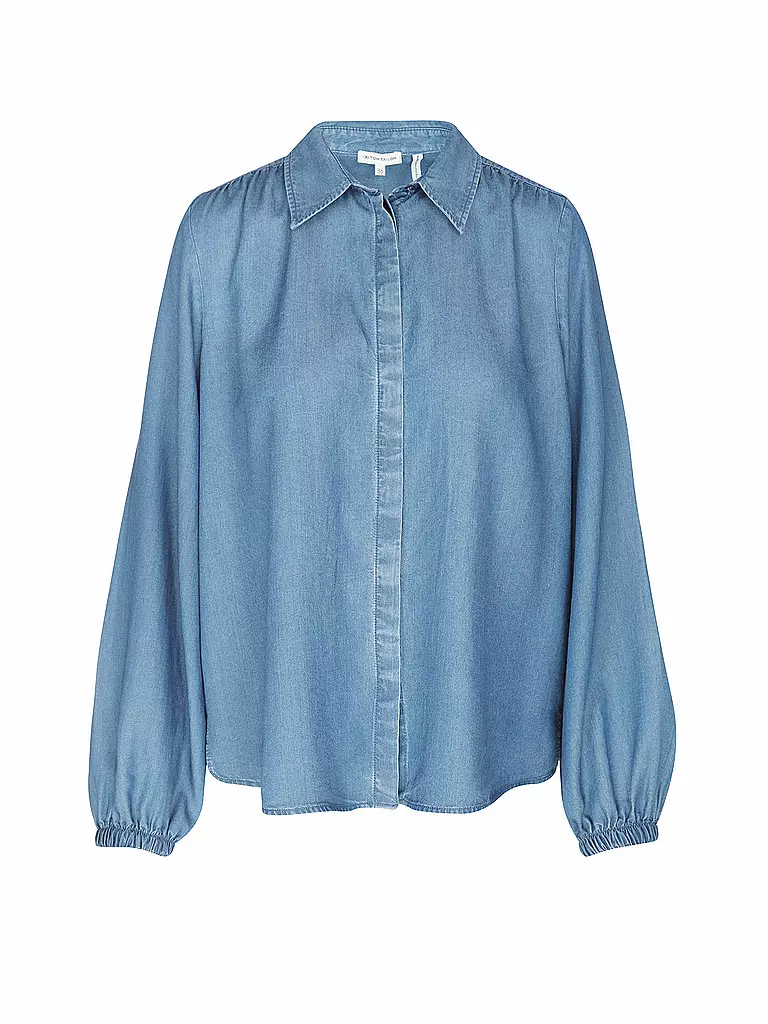 TOM TAILOR | Jeansbluse | Blu
