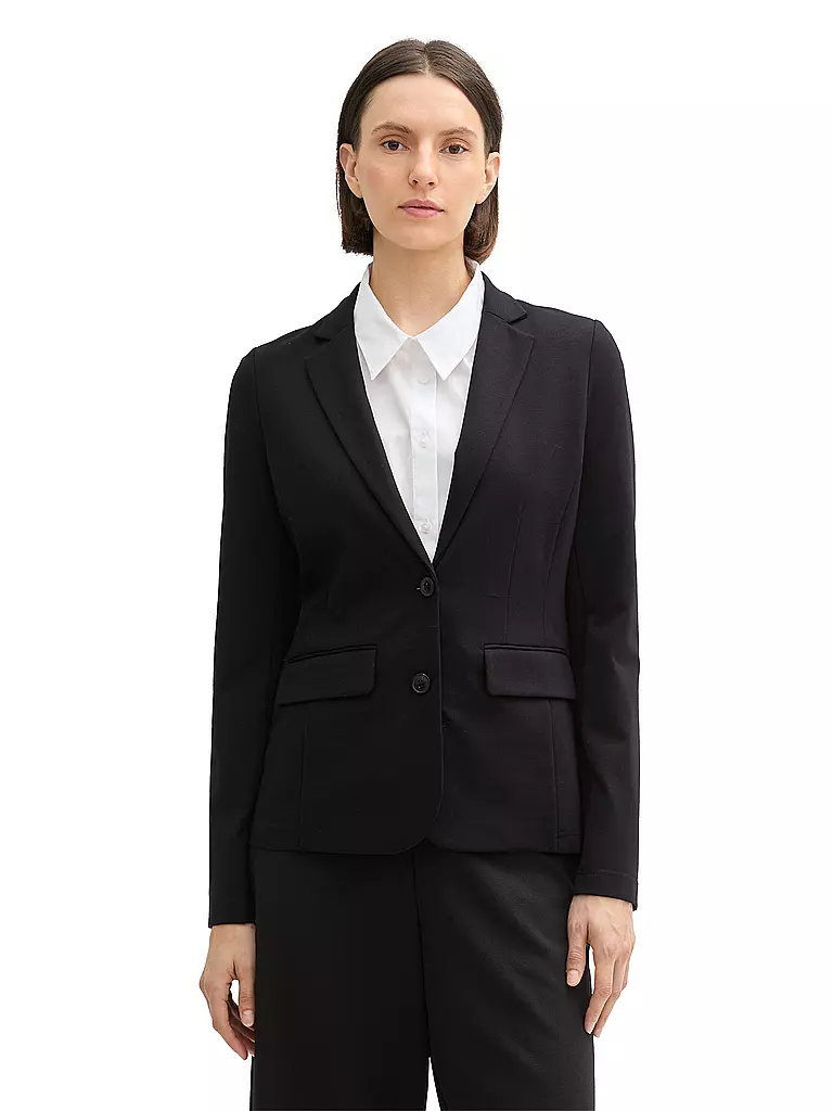 TOM TAILOR | Jerseyblazer | Nero