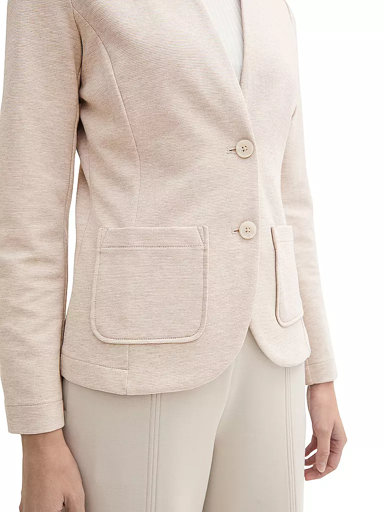 TOM TAILOR | Jerseyblazer | Beige