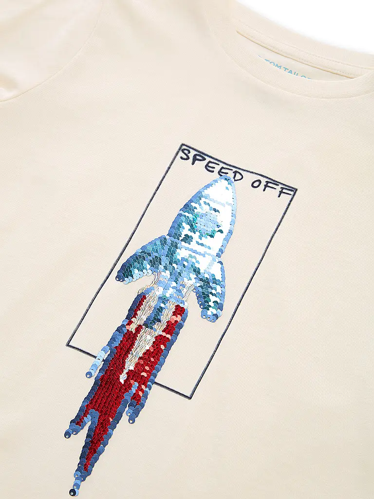 TOM TAILOR | Jungen Langarmshirt  | Bianco