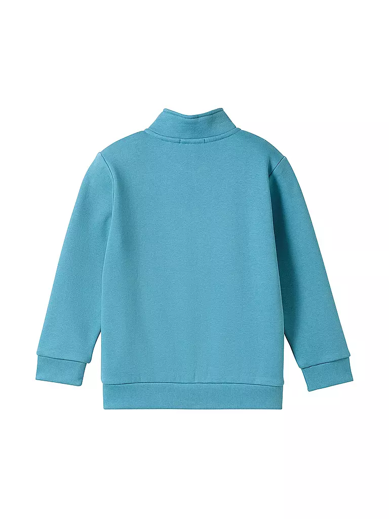 TOM TAILOR | Jungen Sweatjacke  | Petrolio