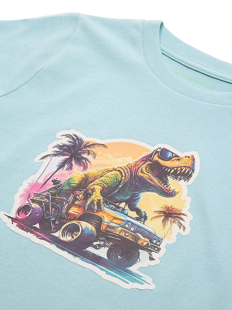 TOM TAILOR | Jungen T-Shirt  | Blu chiaro