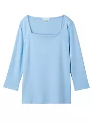 TOM TAILOR | Langarmshirt  | Blu