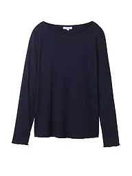 TOM TAILOR | Langarmshirt  | Blu