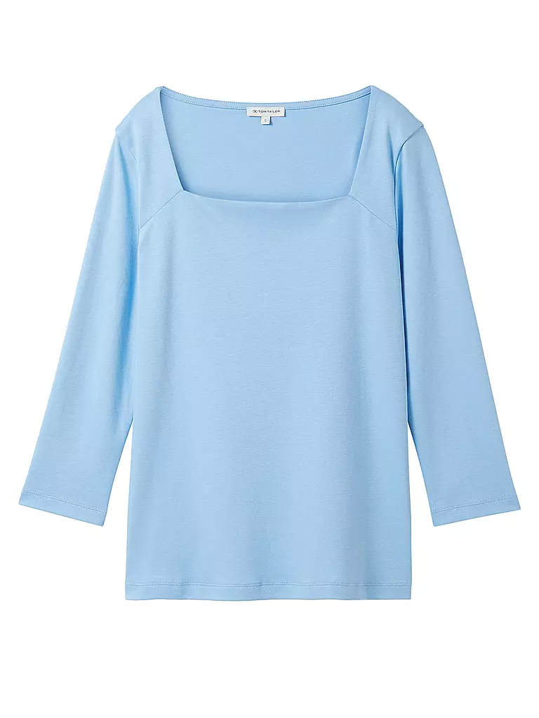 TOM TAILOR | Langarmshirt  | Blu