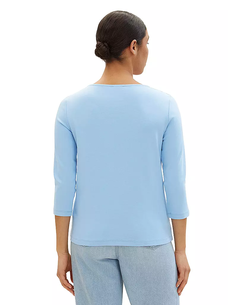 TOM TAILOR | Langarmshirt  | Blu