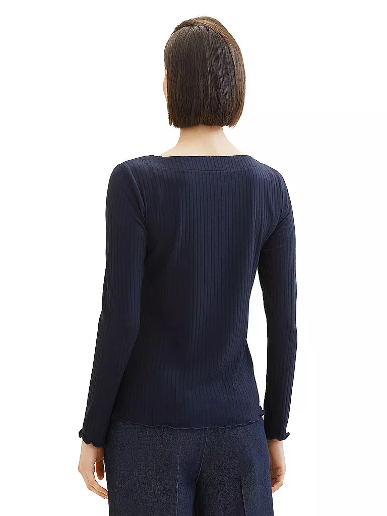 TOM TAILOR | Langarmshirt  | Blu