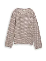 TOM TAILOR | Maglietta a maniche lunghe | Marrone chiaro