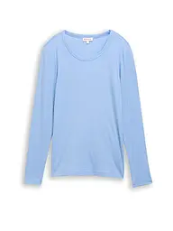 TOM TAILOR | Langarmshirt | Blu chiaro