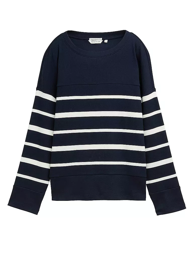 TOM TAILOR | Langarmshirt | Blu
