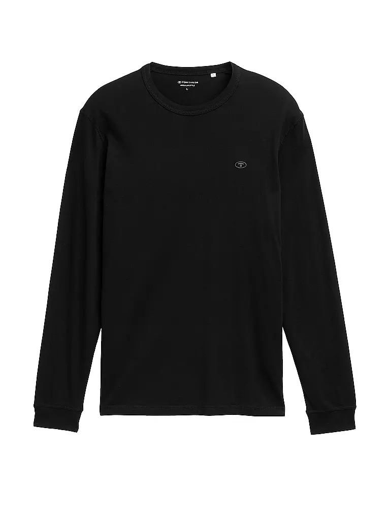 TOM TAILOR | Langarmshirt | Nero