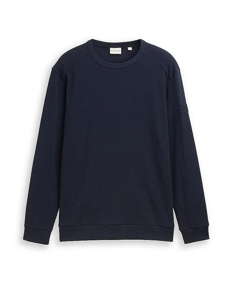 TOM TAILOR | Langarmshirt | Blu scuro