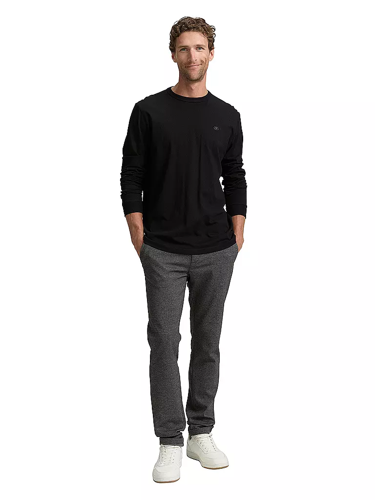 TOM TAILOR | Langarmshirt | Nero
