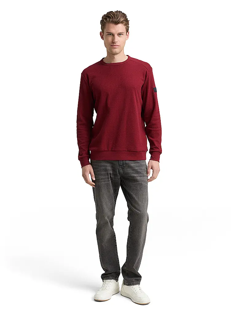 TOM TAILOR | Langarmshirt | Rosso