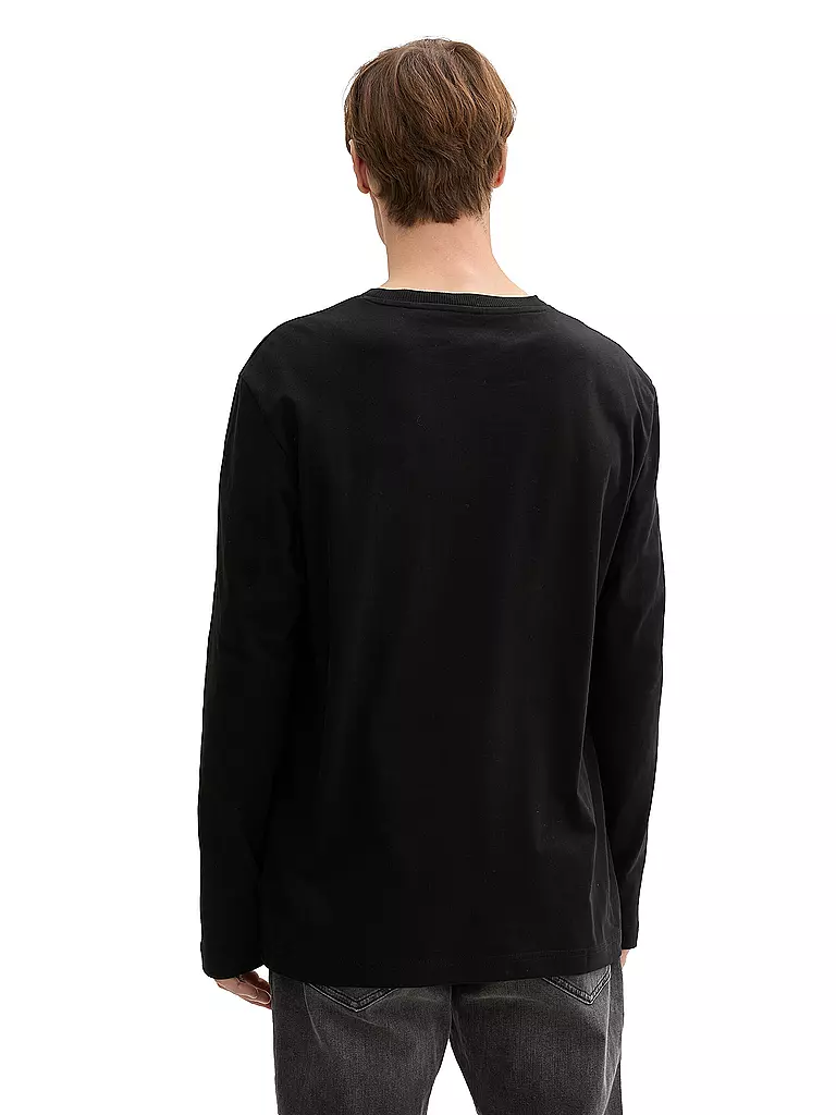TOM TAILOR | Langarmshirt | Nero