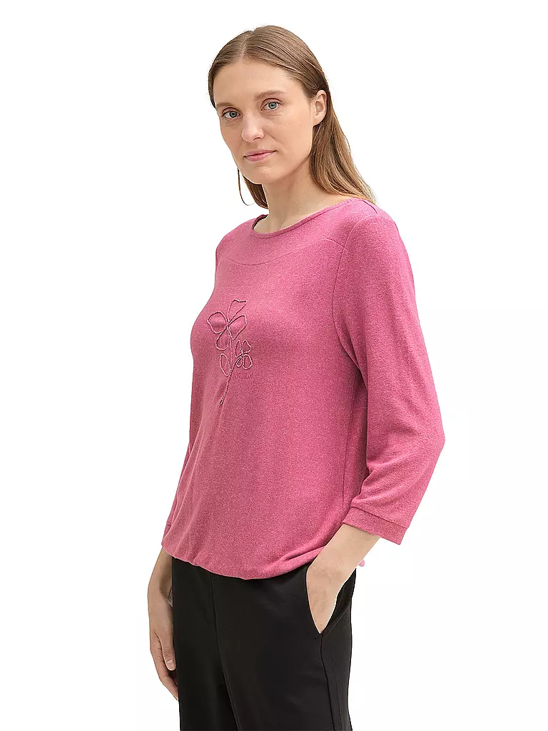 TOM TAILOR | Langarmshirt | Fucsia