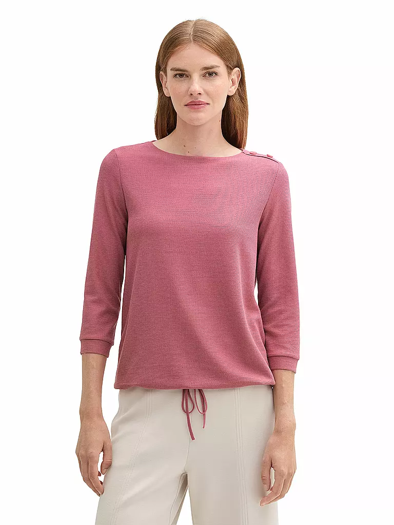 TOM TAILOR | Langarmshirt | Rosa