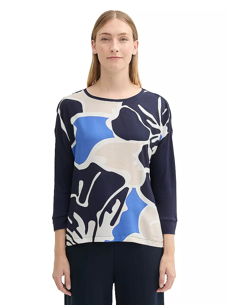 TOM TAILOR | Langarmshirt | Blu