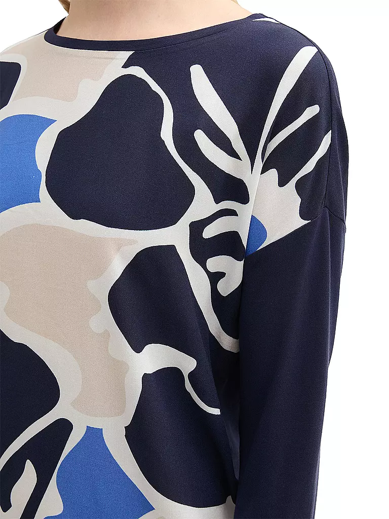 TOM TAILOR | Langarmshirt | Blu