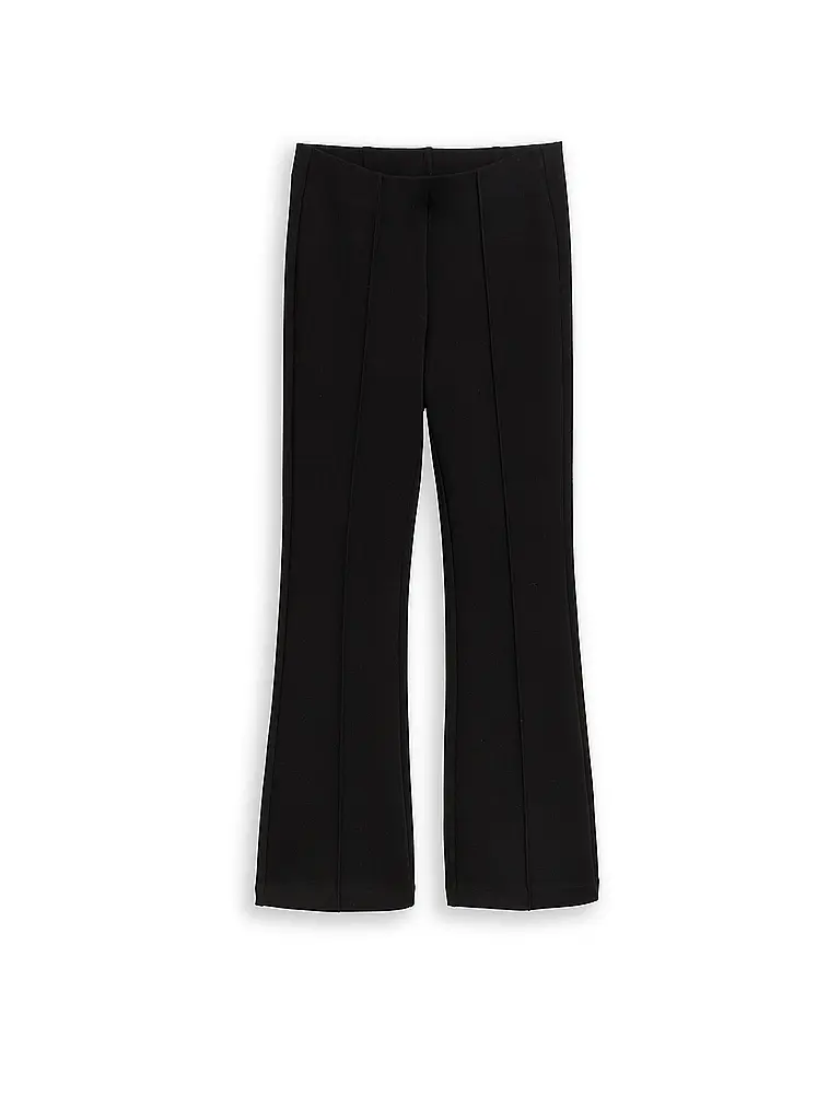 TOM TAILOR | Leggings Flared Fit | Nero