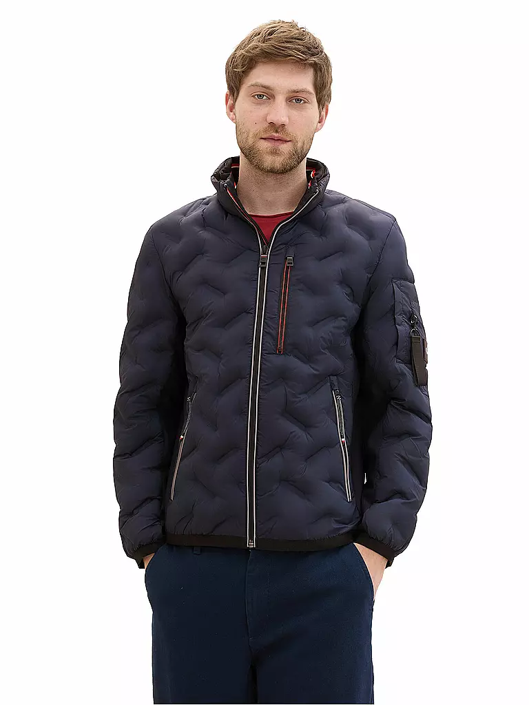 TOM TAILOR | Leichtsteppjacke | Blu scuro