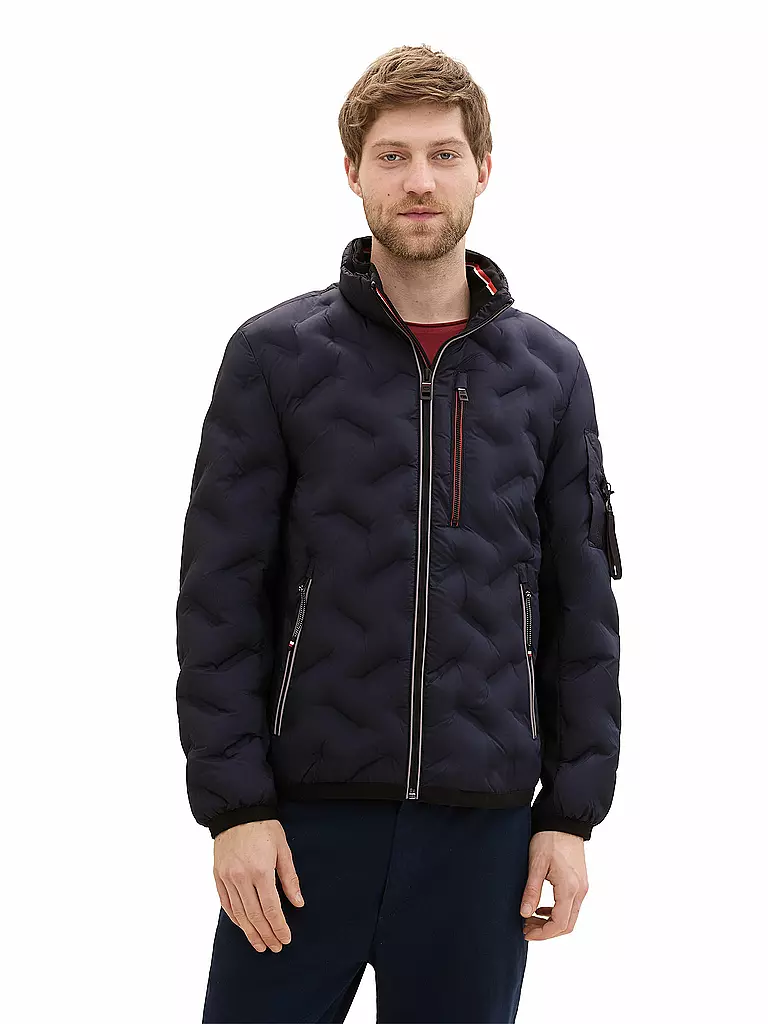 TOM TAILOR | Leichtsteppjacke | Blu scuro