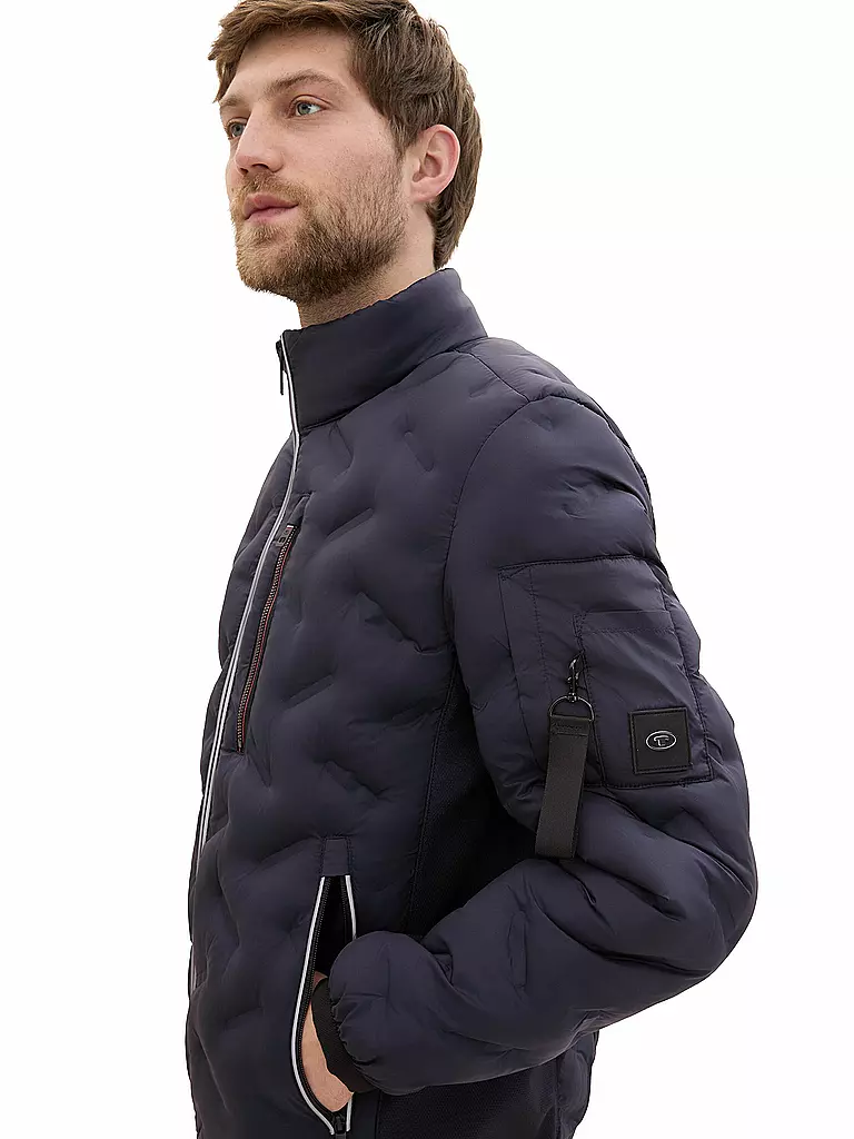 TOM TAILOR | Leichtsteppjacke | Blu scuro