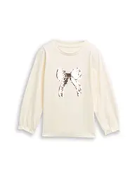 TOM TAILOR | Mädchen Langarmshirt  | Bianco