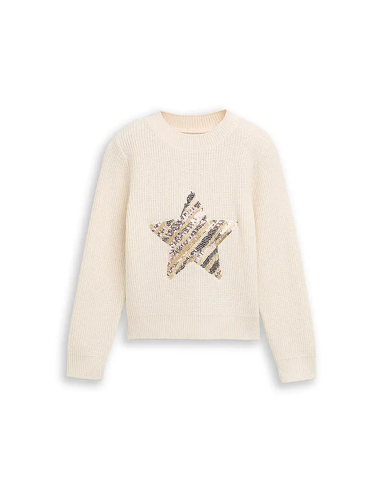 TOM TAILOR | Mädchen Pullover | Bianco