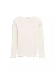 TOM TAILOR | Maglietta a maniche lunghe da ragazza | Bianco